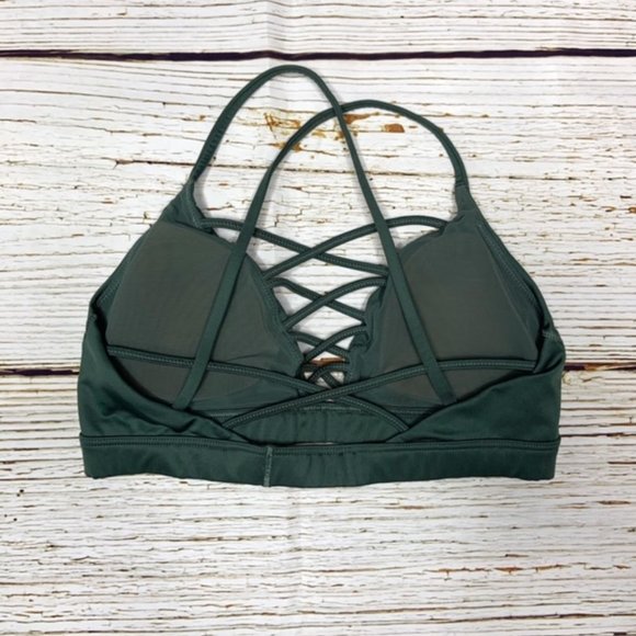 Green Sports Bra - Picture 2 of 2